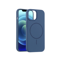 COVERME Coque Skin MagSafe iPhone 15 (Bleu Saphir)