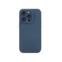 Coque Silicone iPhone 13 (Bleu Nuit)
