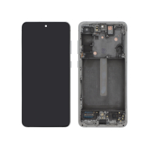 Ecran Complet Blanc Galaxy S21 FE 5G (G990B) (Avec Châssis)