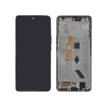 Ecran Complet Noir Honor Magic6 Lite (Avec châssis)