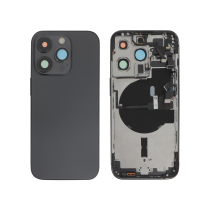Châssis Complet Noir Sidéral iPhone 14 Pro (Avec MagSafe) (Sans Logo)