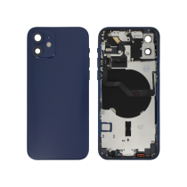 Châssis Complet Bleu iPhone 12 (Avec MagSafe) (Sans Logo) 