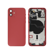 Châssis Complet Rouge iPhone 12 (Avec MagSafe) (Sans Logo) 