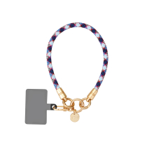 FAIRPLAY Cordon court 40cm MARIKA (Bleu/Rouge)