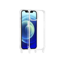 COVERME Coque Anneaux iPhone 16 (Clear)