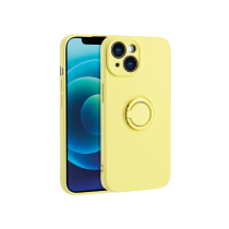 Coque Finger Grip iPhone 13 Pro Max (Jaune)
